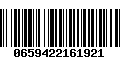 Código de Barras 0659422161921