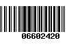 Código de Barras 06602420