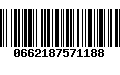 Código de Barras 0662187571188