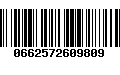 Código de Barras 0662572609809