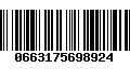 Código de Barras 0663175698924