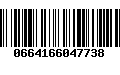Código de Barras 0664166047738