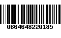 Código de Barras 0664648220185