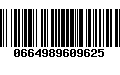Código de Barras 0664989609625