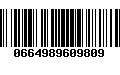 Código de Barras 0664989609809