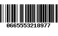Código de Barras 0665553218977