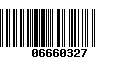 Código de Barras 06660327