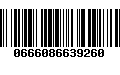 Código de Barras 0666086639260