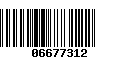 Código de Barras 06677312