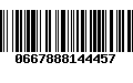 Código de Barras 0667888144457