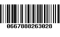 Código de Barras 0667888263028