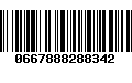 Código de Barras 0667888288342