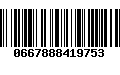 Código de Barras 0667888419753