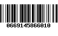 Código de Barras 0669145866010