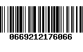 Código de Barras 0669212176066