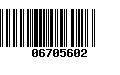 Código de Barras 06705602