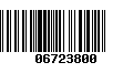 Código de Barras 06723800