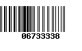 Código de Barras 06733338