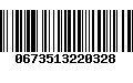Código de Barras 0673513220328