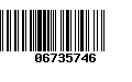 Código de Barras 06735746