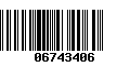 Código de Barras 06743406