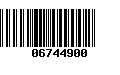 Código de Barras 06744900