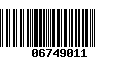 Código de Barras 06749011