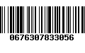 Código de Barras 0676307833056