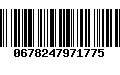 Código de Barras 0678247971775