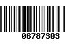 Código de Barras 06787303