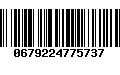 Código de Barras 0679224775737