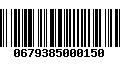 Código de Barras 0679385000150