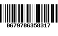 Código de Barras 0679786358317