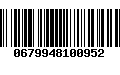 Código de Barras 0679948100952