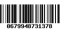 Código de Barras 0679948731378