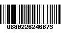 Código de Barras 0680226246873