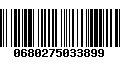 Código de Barras 0680275033899