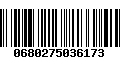 Código de Barras 0680275036173