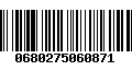 Código de Barras 0680275060871