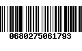 Código de Barras 0680275061793