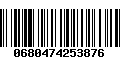 Código de Barras 0680474253876