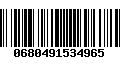 Código de Barras 0680491534965