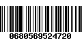 Código de Barras 0680569524720