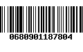 Código de Barras 0680901187804