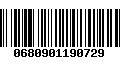 Código de Barras 0680901190729