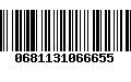 Código de Barras 0681131066655