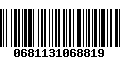 Código de Barras 0681131068819