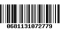 Código de Barras 0681131072779