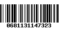 Código de Barras 0681131147323