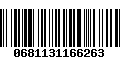 Código de Barras 0681131166263